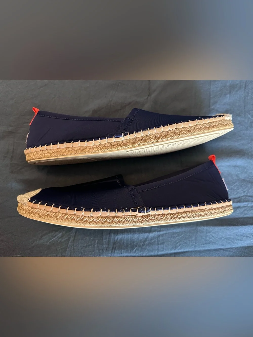 SeaStar Navy Slip-On Shoes with Jute Toe Beachwear / Water Shoes- Women’s Sz 9